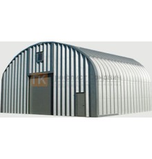 Сборно разборный ангар модель Q 21.3x7.2, 4.2x7.3, 1.5
