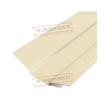 Планка ендовы верхняя 76х76х2000 Полиэстер Ral1015-0.45