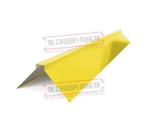 Планка конька плоского 190х190х2000 ПЭ-1018-0.5