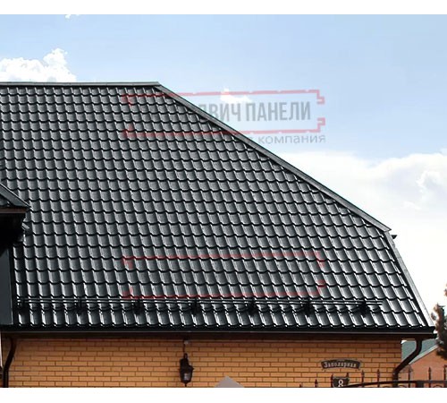 Металлочерепица Классик RAL7016 Quarzit PRO Matt-0,5