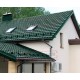 Металлочерепица Квинта плюс 3D RAL6005 Atlas-0,5