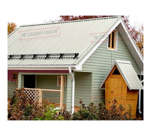 Профнастил МП20-1100 Призма RAL-9010-0.5