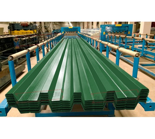 Профнастил Н60-845 Полиэстер RAL-6002-0.7