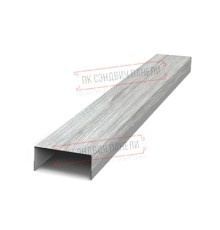 Крепежная планка верхняя Texas 0,45 Print Elite Snow Wood
