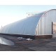Профнастил H112ПГ-0.75, для бескаркасных ангаров, Оцинкованный